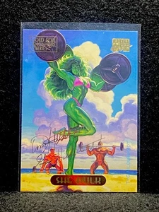 1994 Marvel Masterpieces Gold Signature Signatures - She-Hulk #108 - Bild 1 von 3