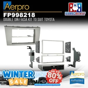 Aerpro FP998218 Single/Double DIN Facia Kit Suit Toyota Camry/Aurion 2006 - 2011 - Picture 1 of 1