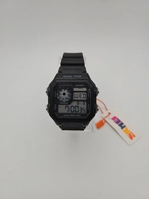 SKMEI Reloj Deportivo Digital Hombre Pantalla LED 1998 Reloj Pulsera Negro Foto 1 de 4