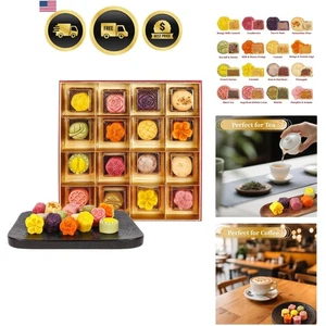 Assorted Mooncakes 16 Flavors Mid-Autumn Festival Gift Hamper - Picture 1 of 10