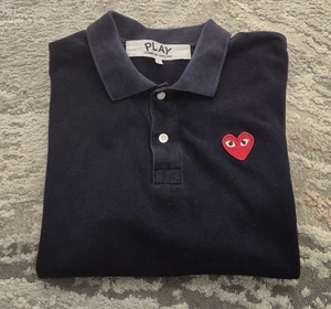 Comme des Garcons Play Herren Kurzarm Poloshirt L - Bild 1 von 8