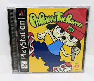 PaRappa the Rapper (Sony PlayStation, 1997) - PS1 w/ Poster - Picture 1 of 17