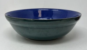 "Ensaladera para servir pasta verde azul Denby Metz 11""" - Imagen 1 de 7
