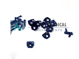 Locking 5mm CERVICAL FUSION SPINE CAGE with SCREWS 31Pcs (Titanium grade 5) - Imagen 1 de 3