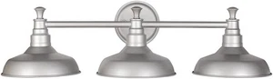 Design House Kimball 3-Light Galvanized Steel Indoor Vanity Light - Picture 1 of 8