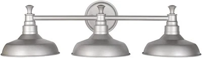 Светильник для туалетного столика Design House Kimball 3 лампы оцинкованная сталь - Изображение 1 из 4