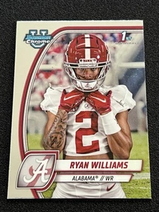 2024 Bowman University Chrome - Ryan Williams #53 (RC) - Picture 1 of 2