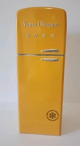 Veuve Clicquot Smeg Fridge Tin Case Empty Limited Edition Orange Collectable - Bild 1 von 11