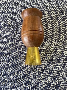 Vintage Holz Raubtier Entenruf, gebraucht - Bild 1 von 3