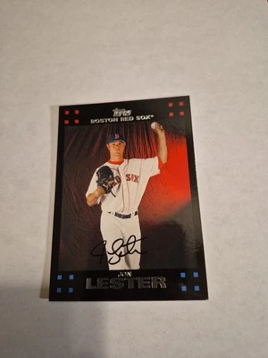 JON LESTER 2007 TOPPS #383 FREE SHIPPING  - Image 1 of 2