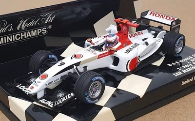 Minichamps escala 1/43 400 040109 F1 BAR Honda 006 #9 1er Polo San Marino GP 2004 Foto 1 de 4