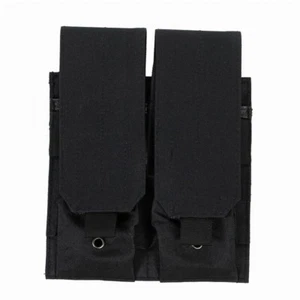 Tactical MOLLE Double Magazine Pouch Military Paintball Hunting Pistol Mag Bag - Picture 1 of 5