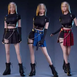 1/6 Female Soldier Trendy Clothes T-shirt Skirt Model for 12'' tbl ph  Figures6r - Picture 1 of 18