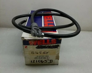 B165BX Wells Automotive Top Post Battery Cable 1ga 67" Length 121065B - Picture 1 of 3