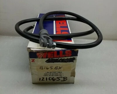 B165BX Wells Automotive Top Post Battery Cable 1ga 67" Length 121065B - Image 1 of 3