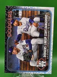 Dodgers Lineup Dangerous Freeman Betts 2024 Topps ASG Foil Stamped #401 - Picture 1 of 2