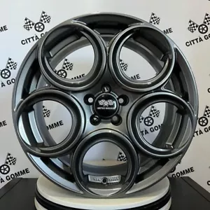 SET 4 Cerchi in lega compatibili Alfa GT GTV 147 156 164 da 17" NUOVI ANTRACITE - Imagen 1 de 14