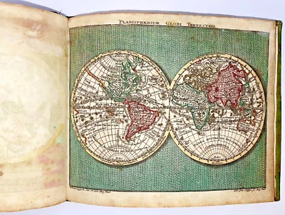POCKET ATLAS CONRAD TOBIAS LOTTER 1750-  31 MAPS IN OLD COLORS - Image 1 of 4