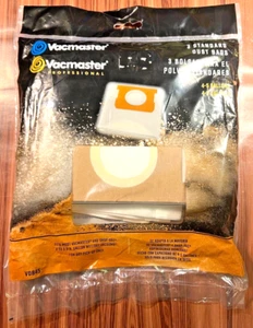 Vacuum Dust Bags 3 Pack Vacmaster 4-5 Gallons Dry for Vacmaster & Shop Vac NEW - Picture 1 of 9