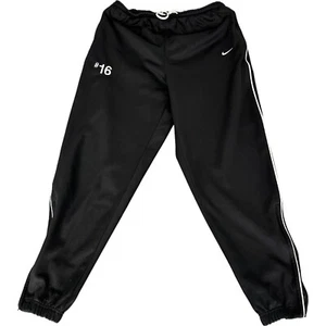 Nike Black Dri-Fit Activewear Athletic Pants #16 Youth Large Soccer - Picture 1 of 6