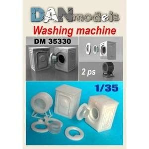 Accessories for Diorama. Washing Machine 2 pcs Dan Models 35330 Scale Kit 1:35 - Picture 1 of 6