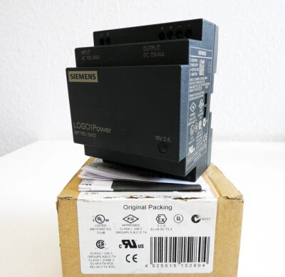 Siemens LOGO! Power 6EP1352-1SH03  6EP1 352-1SH03 E: 1 Power Supply -unused/OVP- - Bild 1 von 4