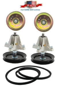 Kompletter 42" Spindel Riemenscheibe Riemensatz für Craftsman LT2000 LT-2000 für (42") Deck - Bild 1 von 10