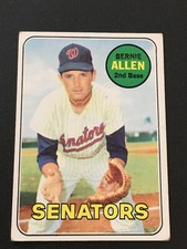 F58792  1969 Topps #27 Bernie Allen Senators