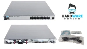 HP J9575A E3800-24G-2SFP+ 24-Port Managed Gigabit Ethernet Network Switch - Picture 1 of 5