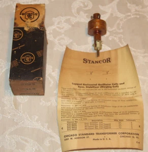 NEW OLD STOCK STANCOR R.F. CHOKE WITH AXIAL LEADS RTC-8630 - Picture 1 of 4