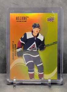 Bowen Byram 2022-23 Allure Color Flow Orange/Yellow Colorado Avalanche - Picture 1 of 2