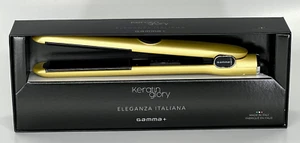 Gamma+ Keratin Glory GPKGG Hair Straightener | Gold - NEW - Picture 1 of 4