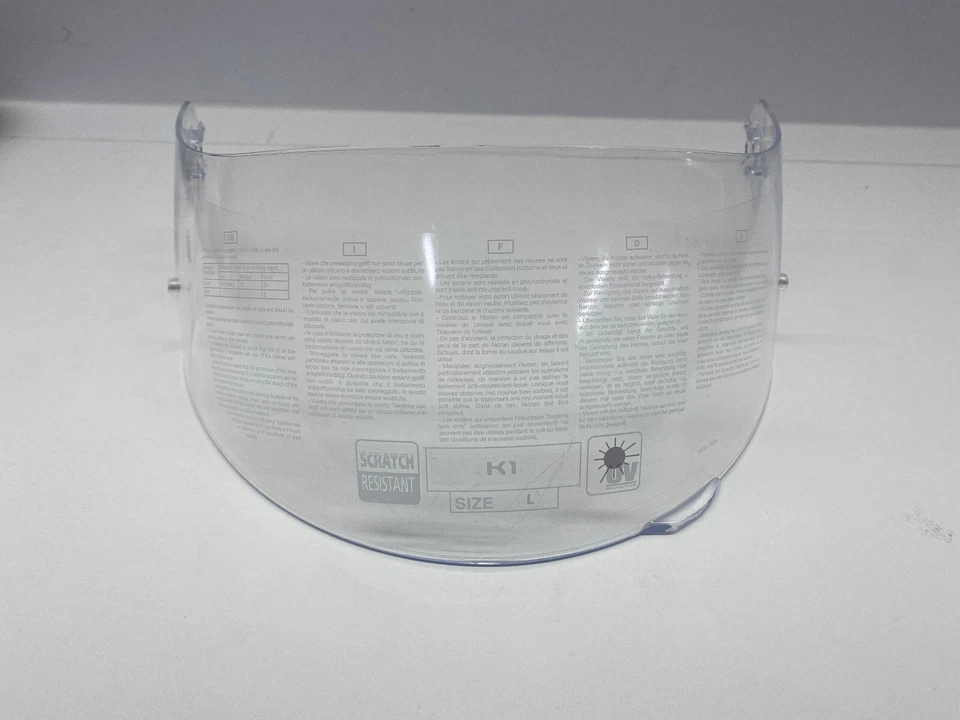 AGV Clear visor K5 S / K3 SV GT2-1 ML-L-XL-XXL 78-935-06 Foto 1 de 1