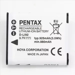 Original PENTAX D-LI92 Battery For Optio X70 RX18 RZ18 RZ10 CX3 CX5 CX6 WG1 - Picture 1 of 7