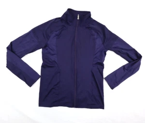 C9 Champion Girls Youth XL (14-16) Purple Mock Neck Zip Up Long Sleeve Track - Picture 1 of 10