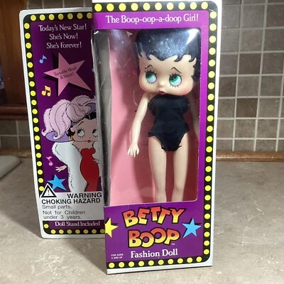 Traje de baño Betty Boop 1986 vintage muñeca 11” - nuevo en caja Foto 1 de 4