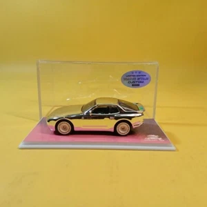 Hot Wheels '89 PORSCHE  944 TURBO Chrome (WANGSTAR CUSTOM) REAL RIDERS B - Picture 1 of 15