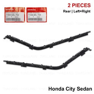 Pair Rear Bumper Side Spacer Bracket For Honda City Sedan 2003 - 2007 - Picture 1 of 9