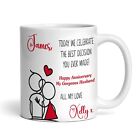 Best Decision Ever Made Wedding Anniversary Gift For Husband Personalised Mug