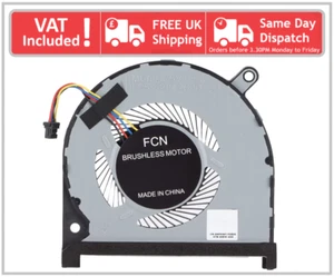 Dell Inspiron 15 7000 7590 7591 Laptop CPU Cooling Fan 4 Pin MPHWF 0MPHWF 0861FC - Picture 1 of 6
