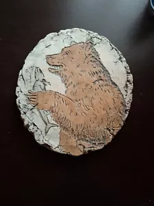 Shapes of Clay by Stan Bear Fish Pottery Ash Mt. St. Helen Plaque Cabin Decor - Picture 1 of 4