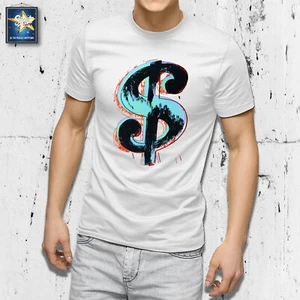 T-Shirt Shirt DOLLAR SIGNS VON ANDY WARHOL GESCHENKIDEE KUNST FASHION MODE - Bild 1 von 14