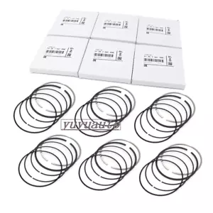 6x Piston Rings Set Φ82mm OEM For BMW N52B25 E90 E92 E60 E61 323i 325i 525i 2.5 - Picture 1 of 6