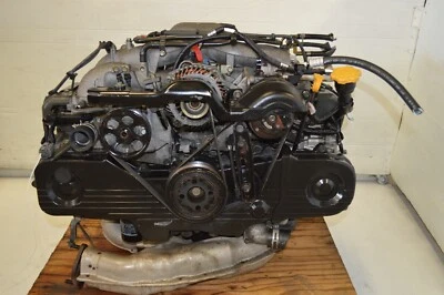 JDM 00-01-02-03-04-05 SUBARU OUTBACK LEGACY 2.5L ENGINE SOHC EJ25 NON AVLS MOTOR - Image 1 of 4