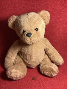 MTY International Plush Light Brown SOFT Teddy Bear Stuffed Animal 14” Sitting - Picture 1 of 5