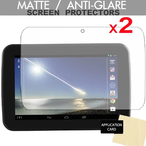 NOT SPECIFIED 2 x ANTI GLARE MATTE LCD Screen Protector Guards for TESCO HUDL 7" Tablet
