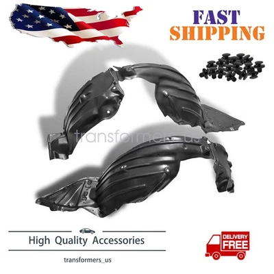 Juego de guardabarros interior para conductor delantero y pasajero para Mazda 3 2014 2015 2016-2018 Foto 1 de 4