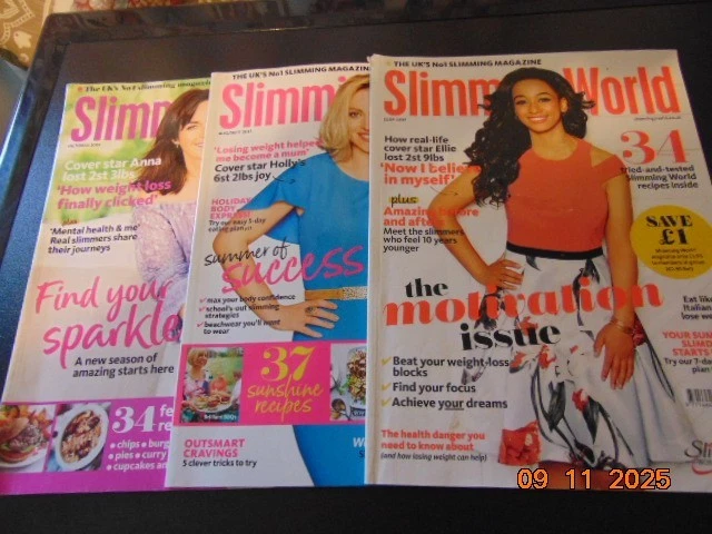 Slimming World Magazine Bundle X 3   2019/2017 - Image 1 of 1