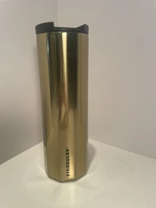 Starbucks Vacuum Insulated 10-Sided Gold And Classy Tumbler - Bild 1 von 10