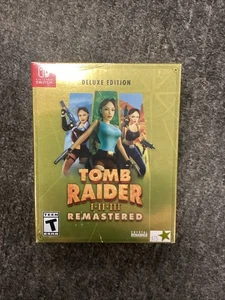 Tomb Raider I-III Remastered Deluxe Edition - Nintendo Switch - Imagen 1 de 3